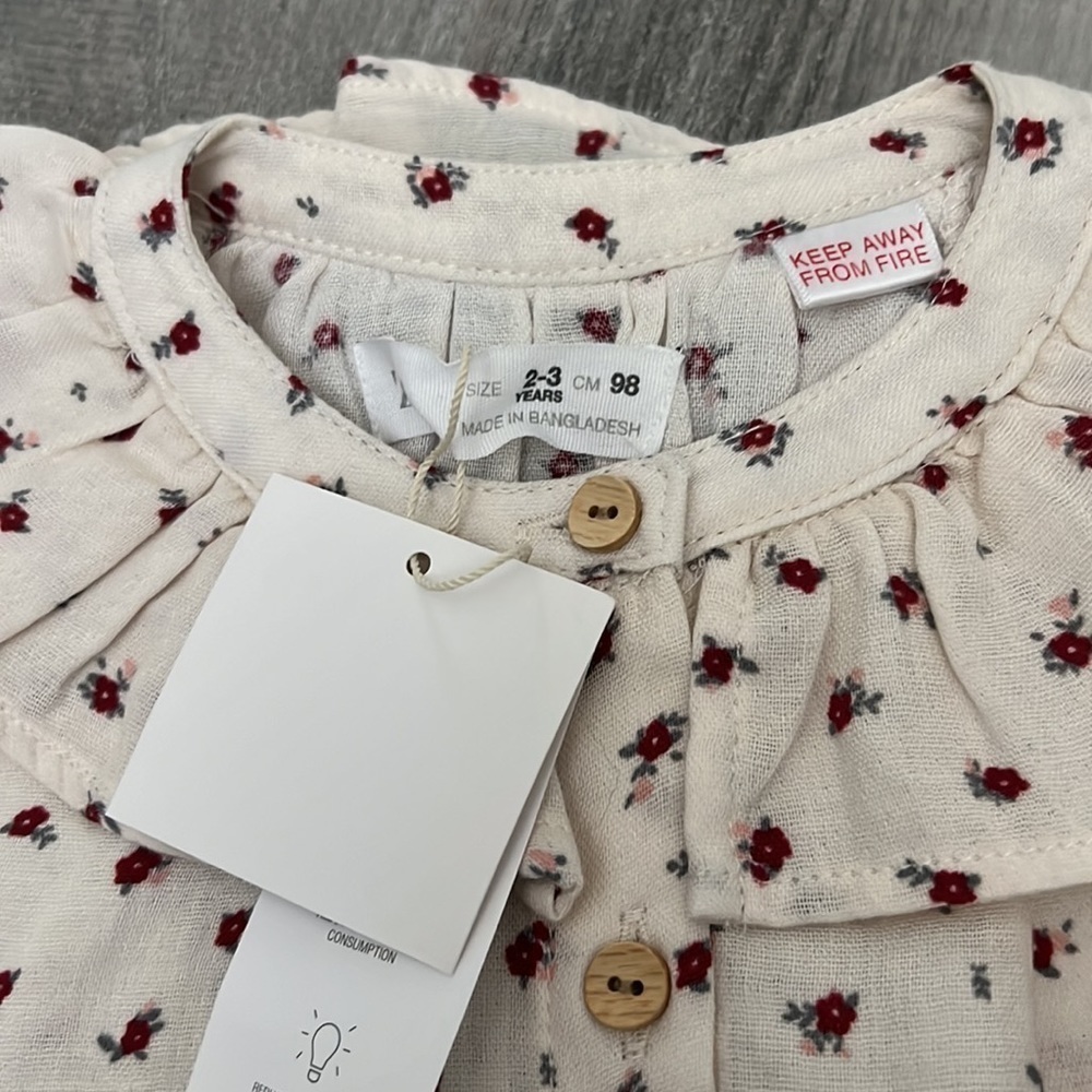 Zara Printed Blouse - Picture 5 of 9